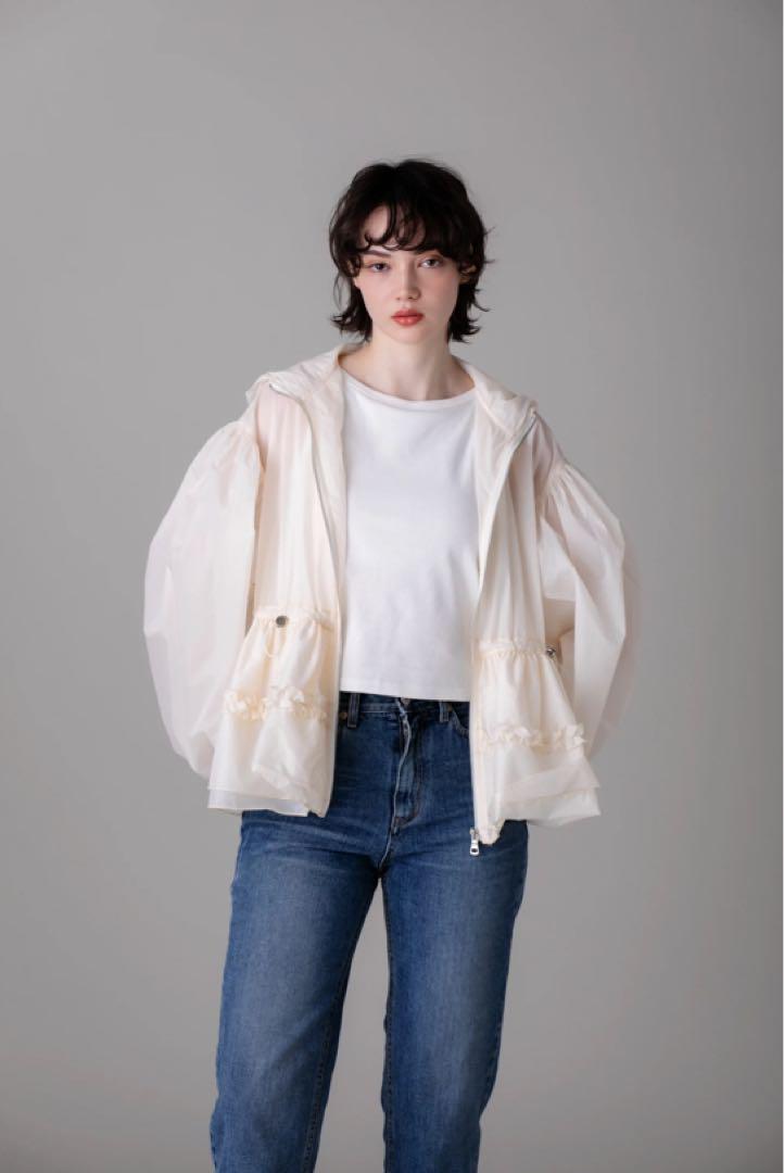 elu Daisy gather UVcut sheer Parker