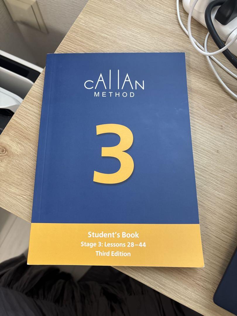 Callan Method Student's Book 3 - メルカリ