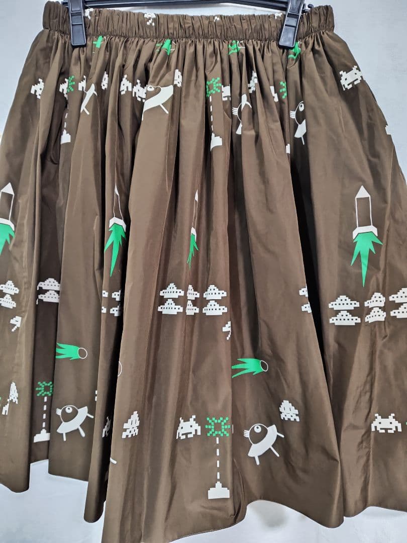 D-due 幻のインベーダーシリーズスカート38 ♥ スペイン製FREE SIZE・D-due