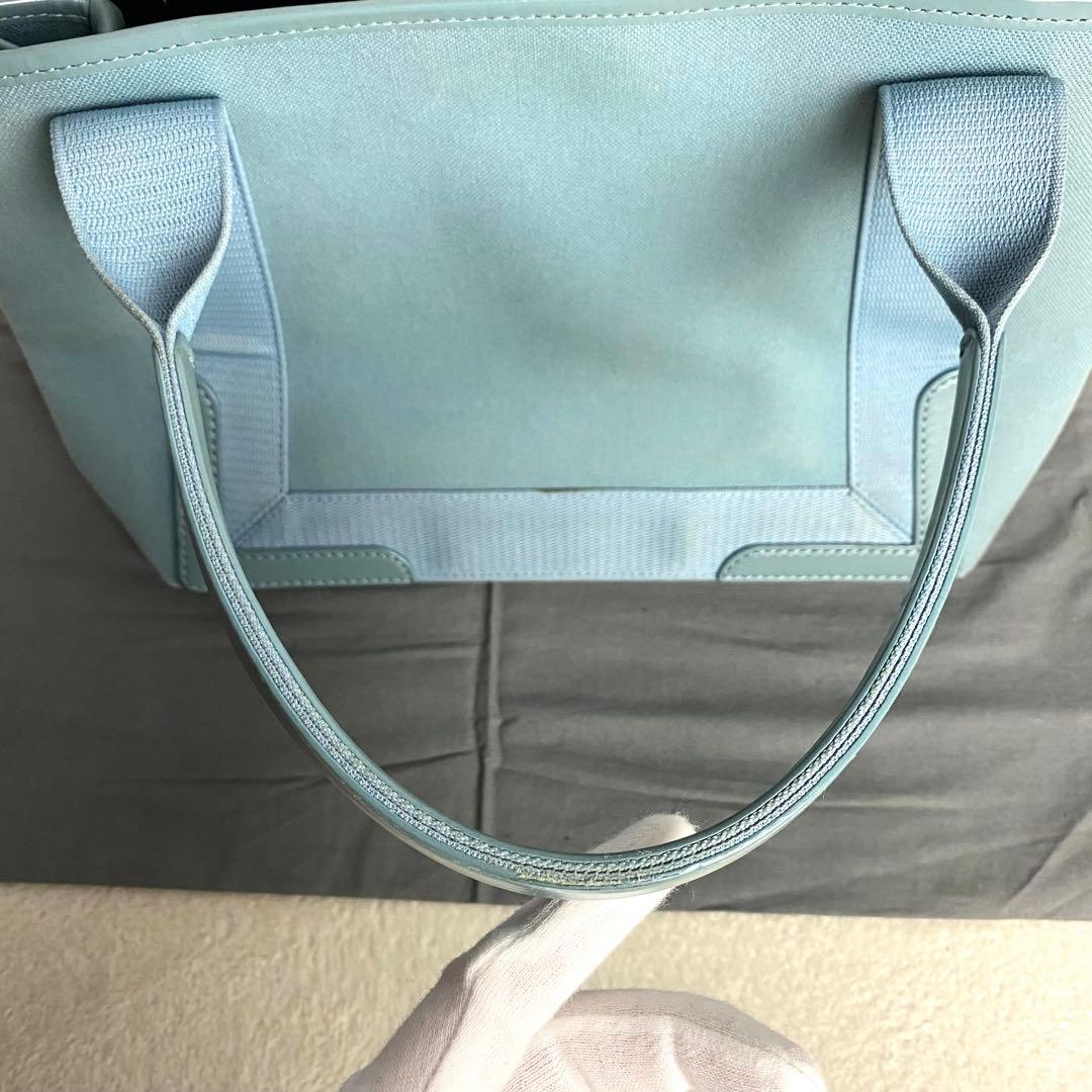 【美品☆入手困難】バレンシアガ ネイビーカバスS ハンドバッグ ブルー 【美品☆入手困難】バレンシアガ ネイビーカバスS ハンドバッグ ブルー