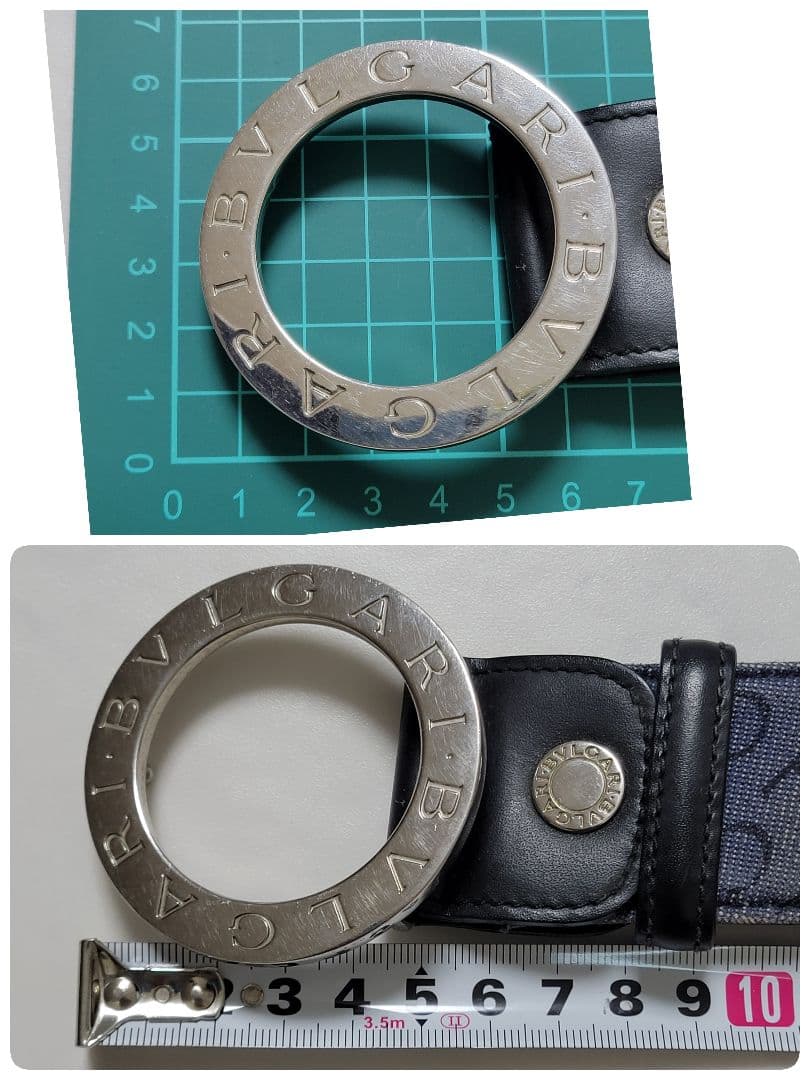 ブルガリ BVLGARI ベルト メンズ ブランド ロゴマニア デニム レザー ブルガリ BVLGARI ベルト メンズ ブランド ロゴマニア デニム レザー