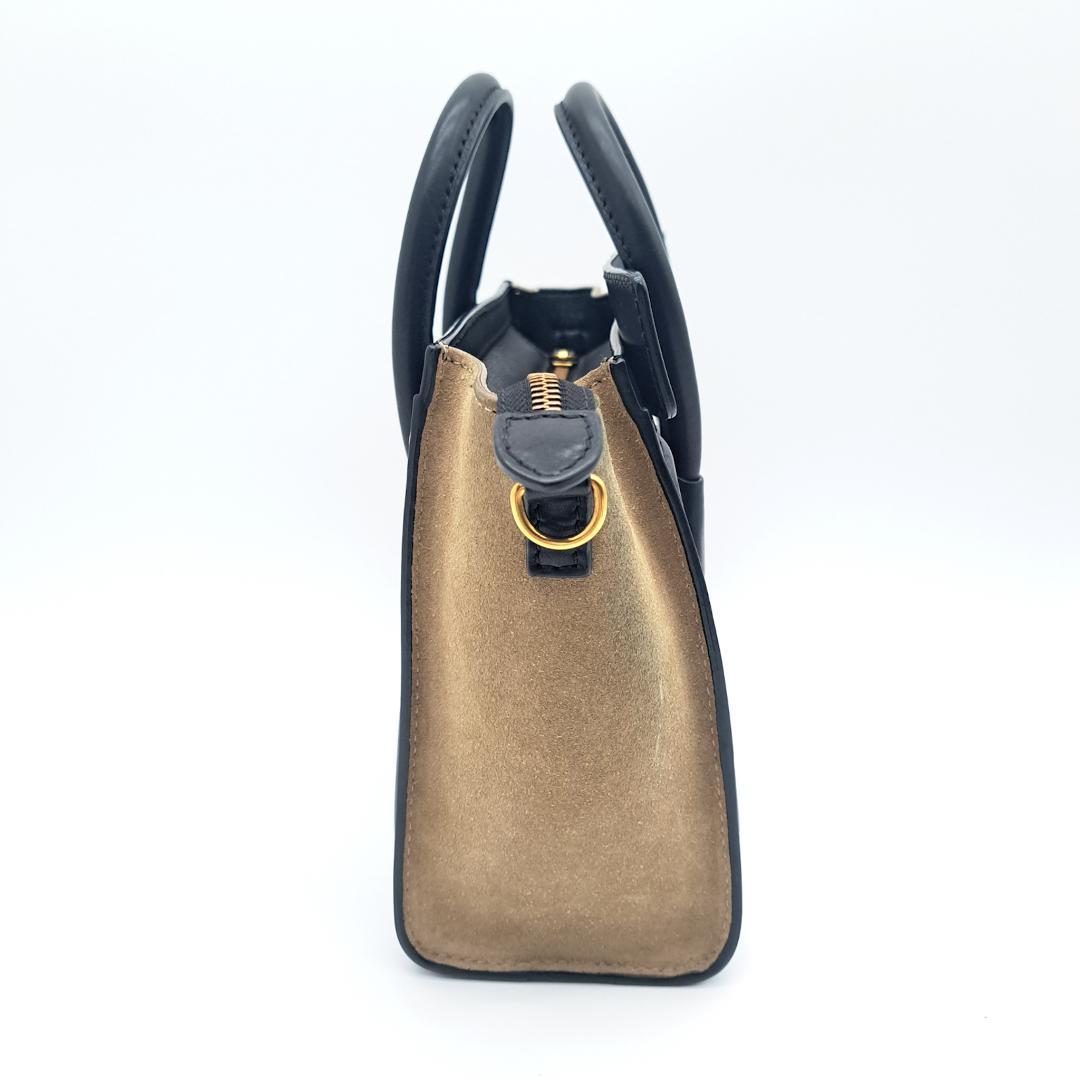 【直営】CELINE セリーヌ ラゲージバッグ ナノ 直営店買付 CELINE ラゲージ ナノ ショルダーバッグ (CELINE