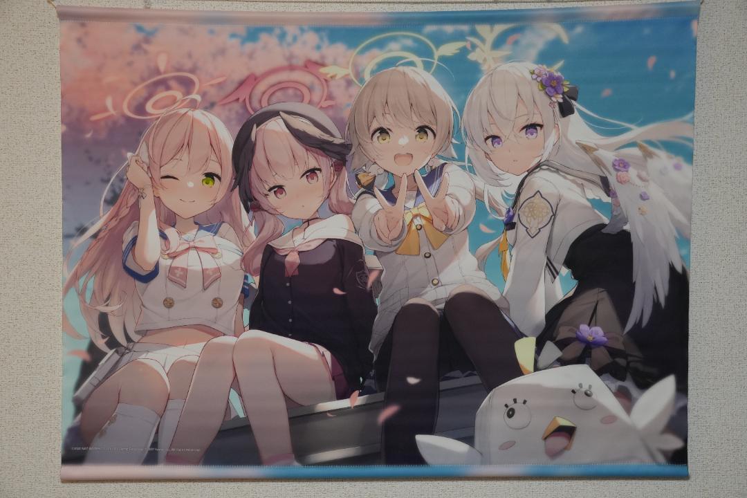 ブルーアーカイブ　タペストリ　4本セット