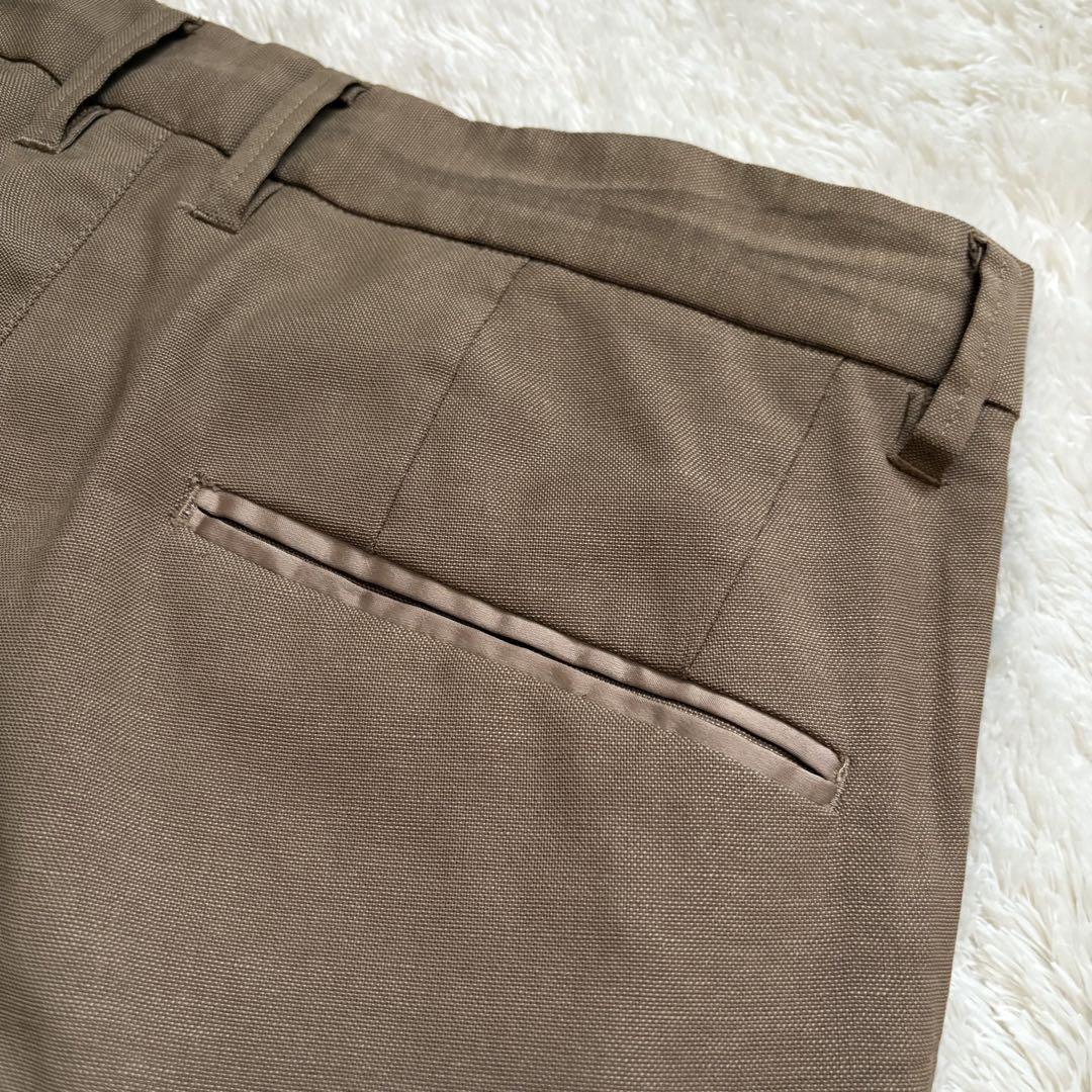 wjk カジュアル スラックス travel pants リネン混