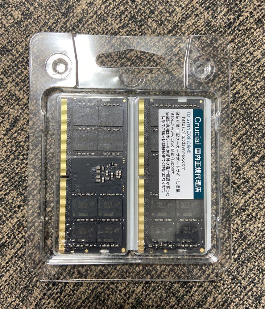 Crucial CT2K48G56C46S5 48GBx2枚セット 96GB