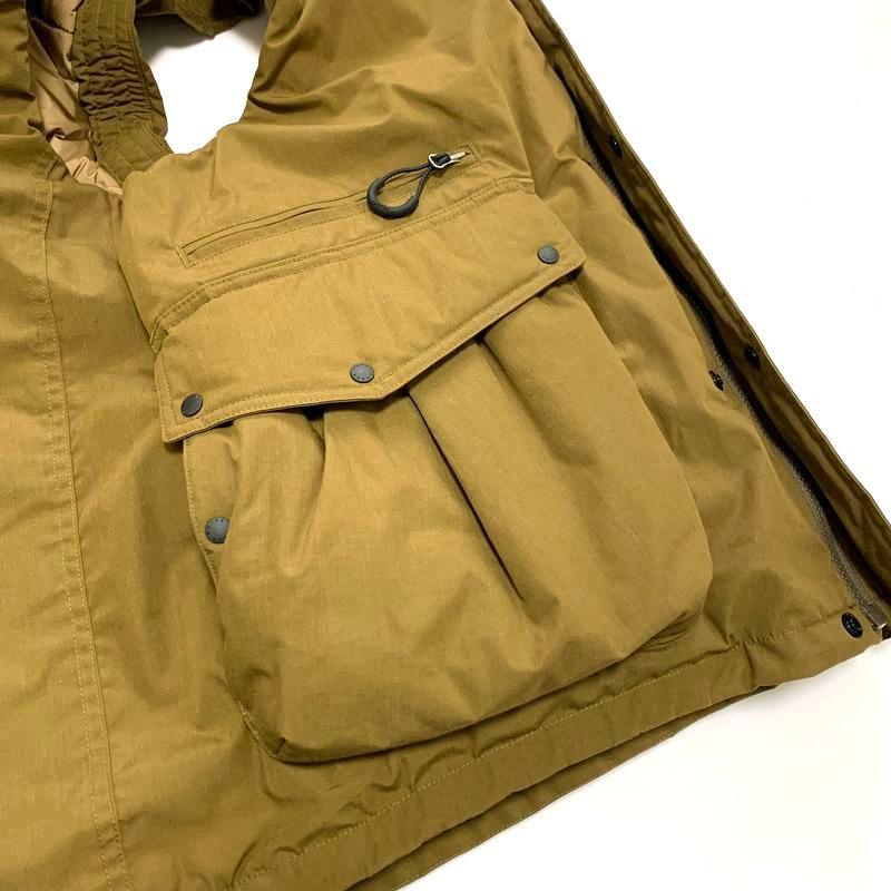 NANGA ナンガ HINOC DOWN VEST ヒノック ダウンベスト L