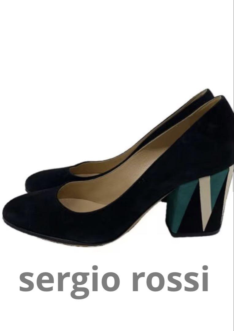 sergio rossi パンプス36.5 - メルカリ