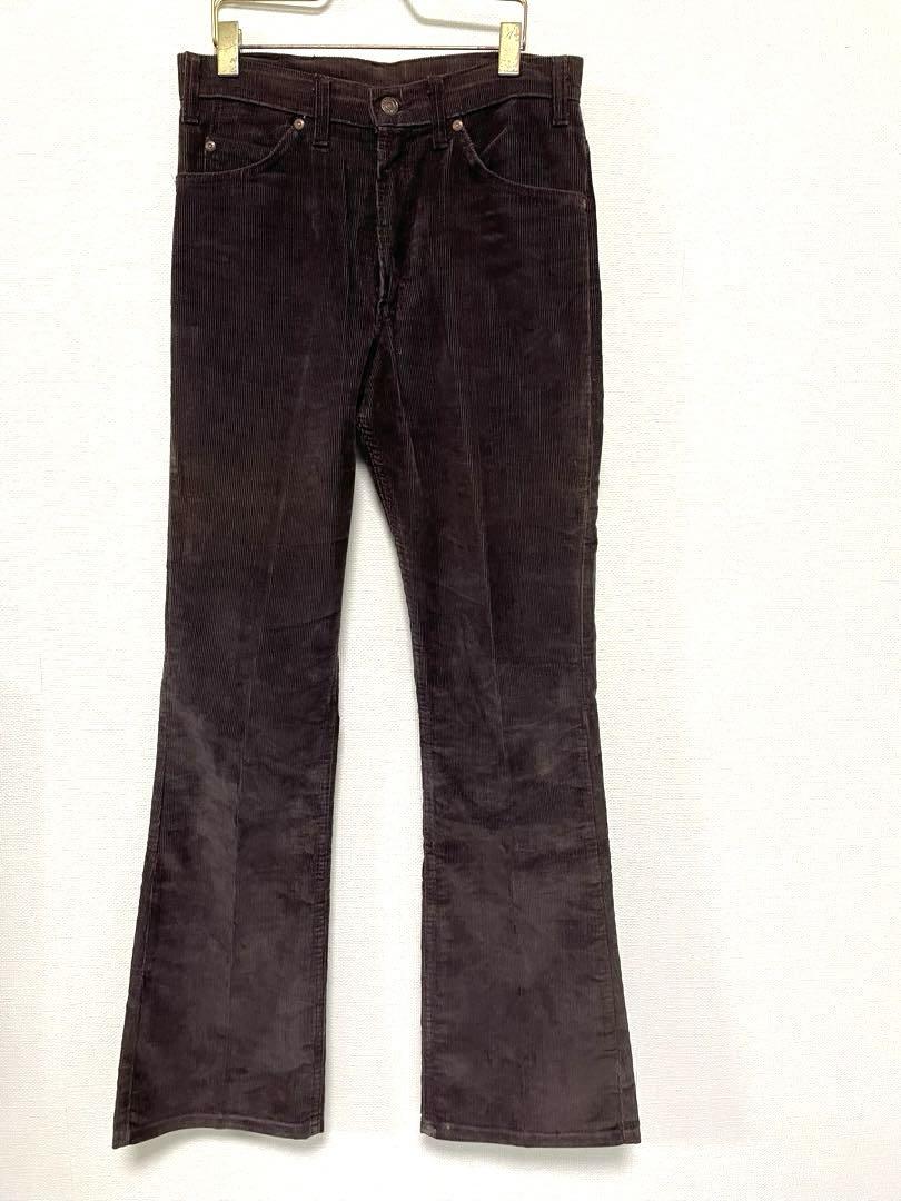 希少 Levi's 517 フレアコーデュロイパンツ42TALON ビンテージ