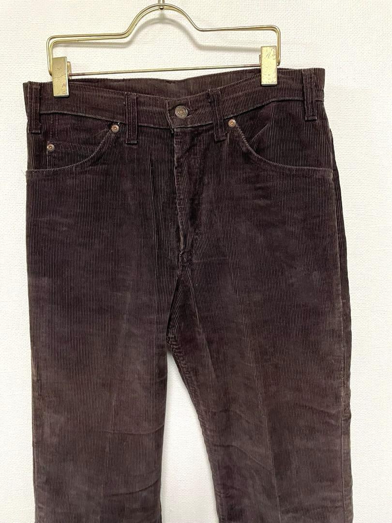 希少 Levi's 517 フレアコーデュロイパンツ42TALON ビンテージ