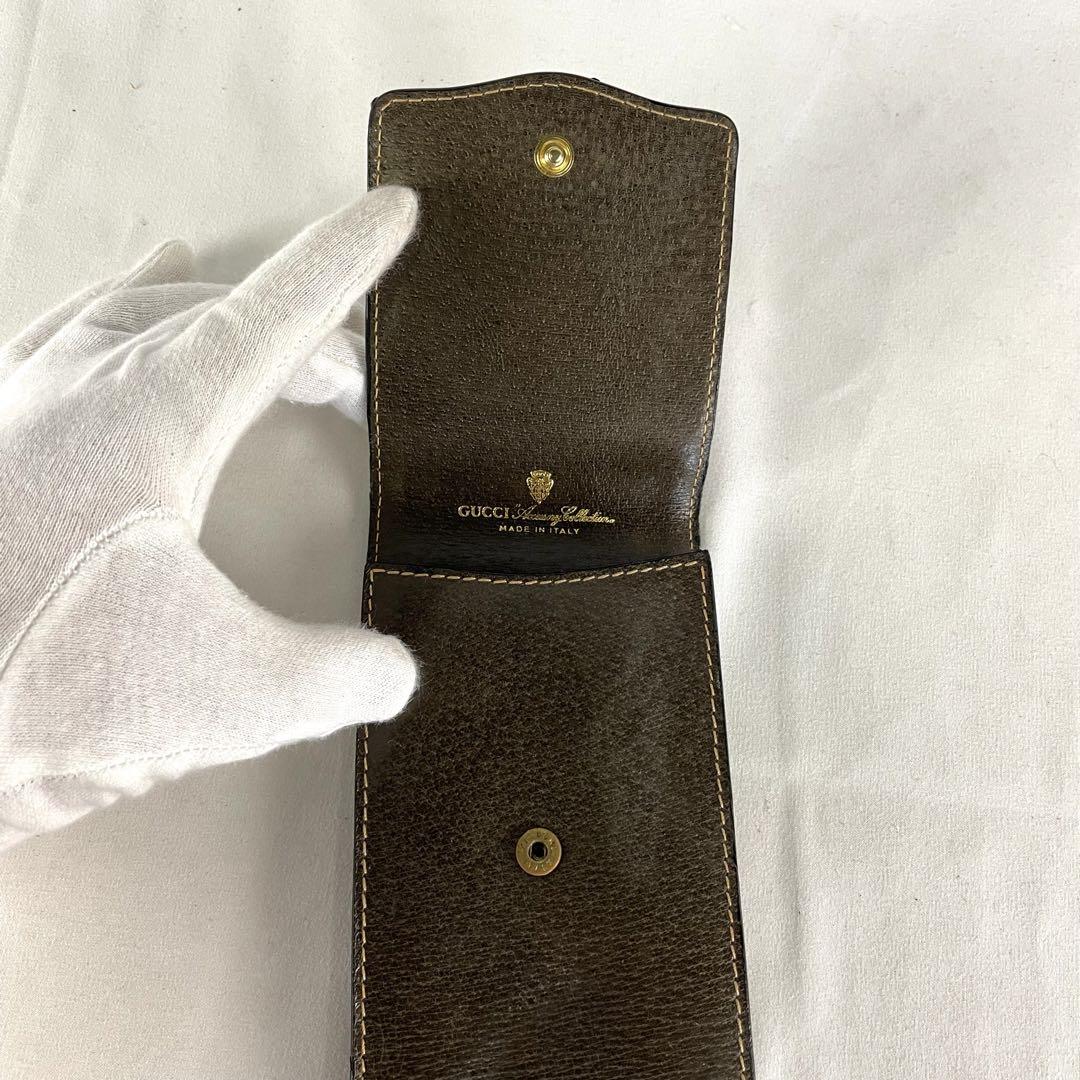 GUCCI グッチ メガネ ペン ケース シェリーライン 小物入れ