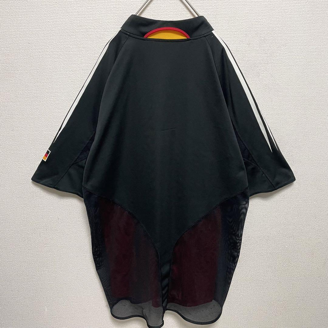 何でも揃う adidas アディダス メッシュ】 オレンジ 黒 ドイツ代表 ゲームシャツ ウェア