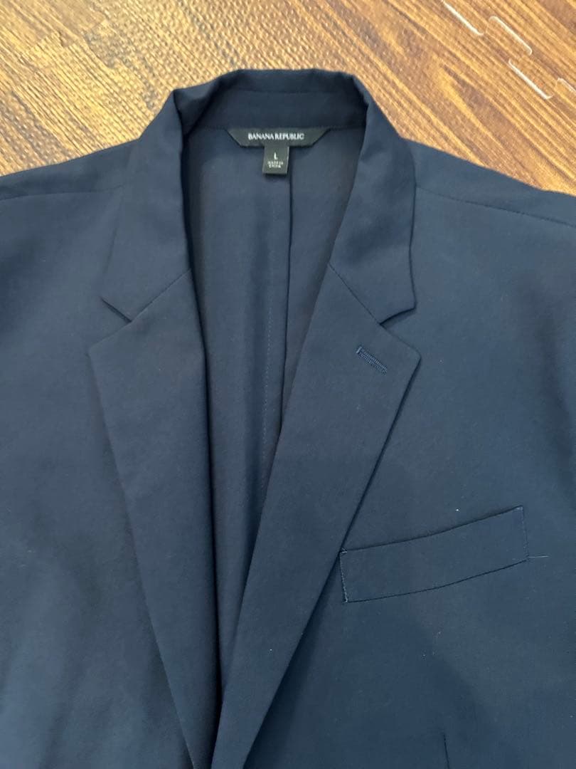 BANANA REPUBLIC ネイビー カジュアルスーツ