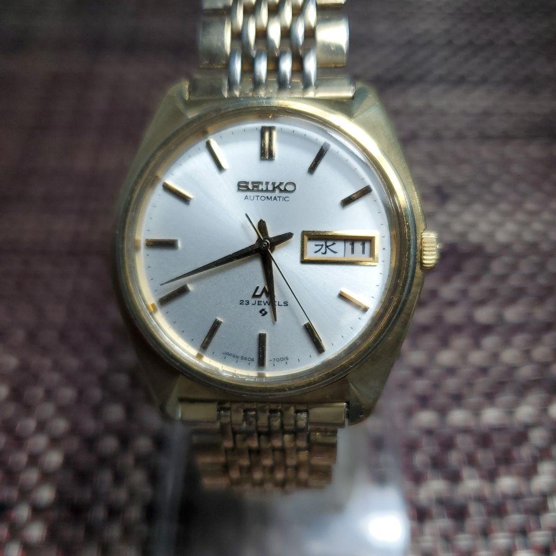 SEIKO LM SPECIAL 23JEWELS自動巻腕統計