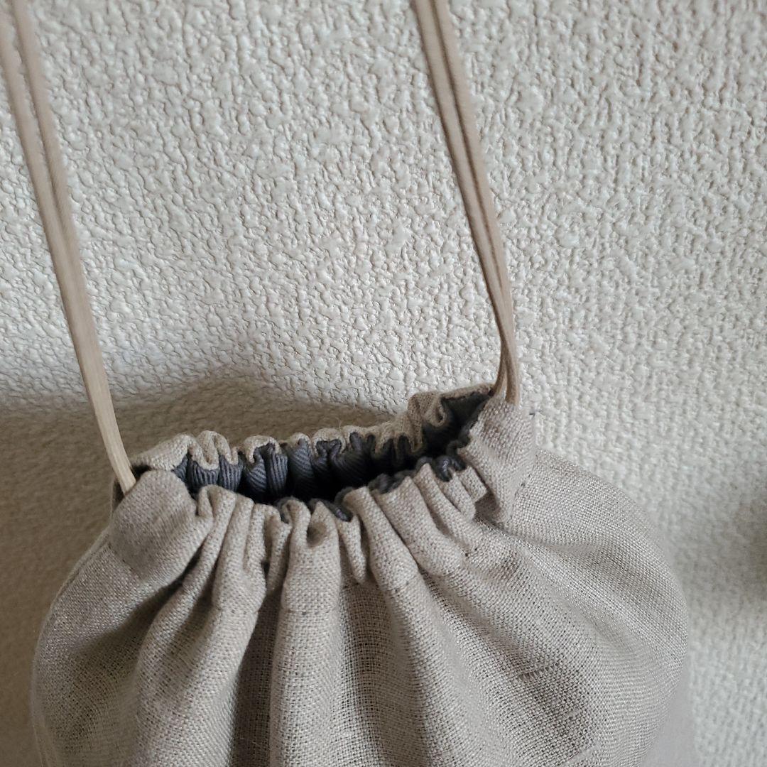 アップリケ巾着