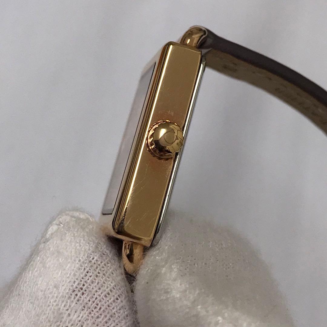 ☆超美品☆COACH リズ ウォッチ クォーツ 腕時計 24mm レディース　白