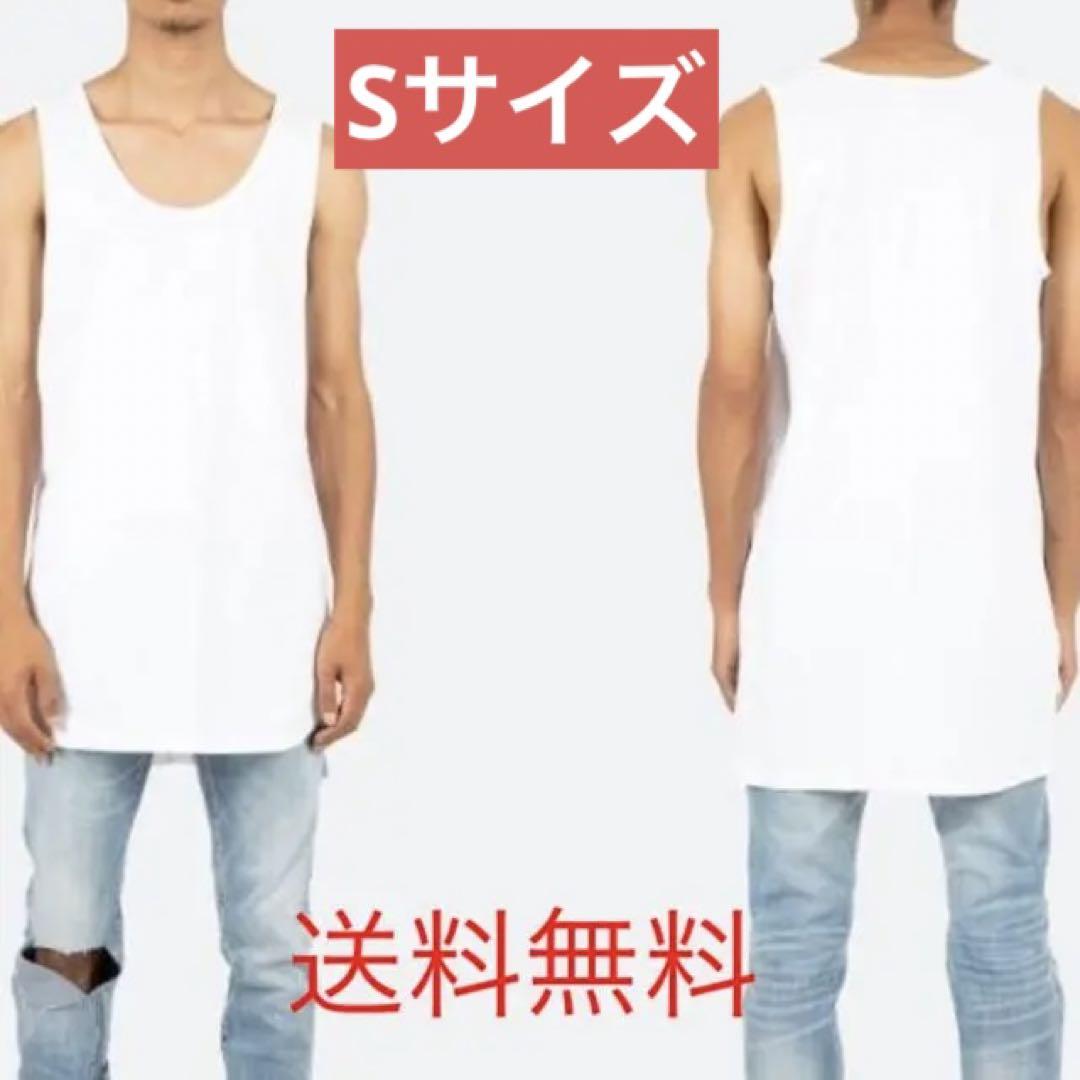 海外限定 MNML ミニマル タンクトップ Tank オフホワイト 日本未発売