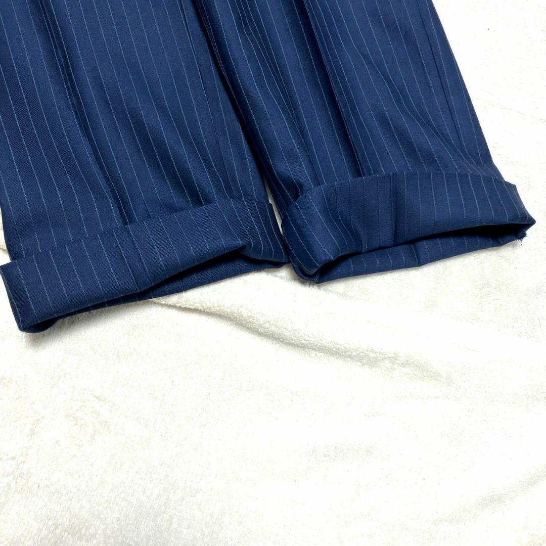 HILTON セットアップ　スーツ　ネイビー　極美品　AB6