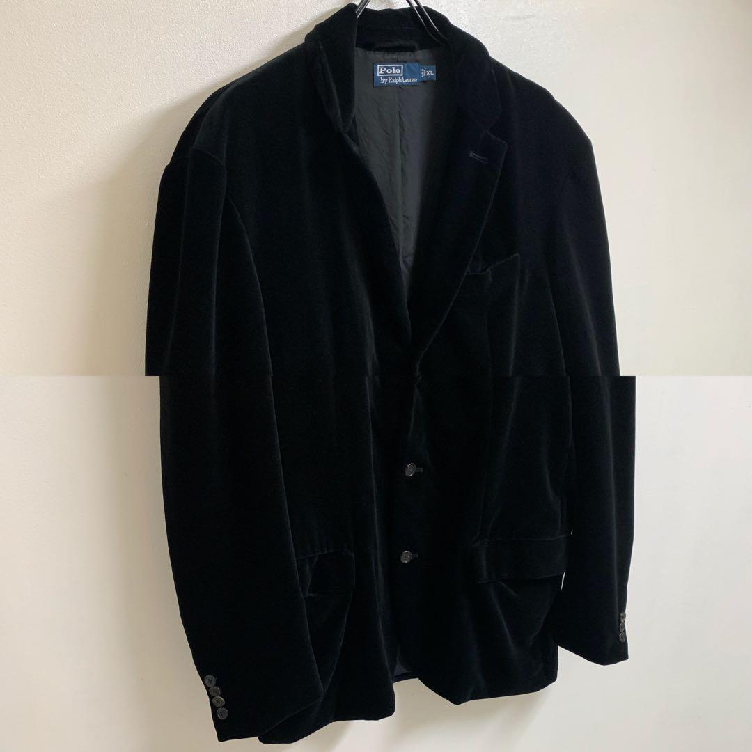 Polo by Ralph Lauren VINTAGE ベロアジャケット XL