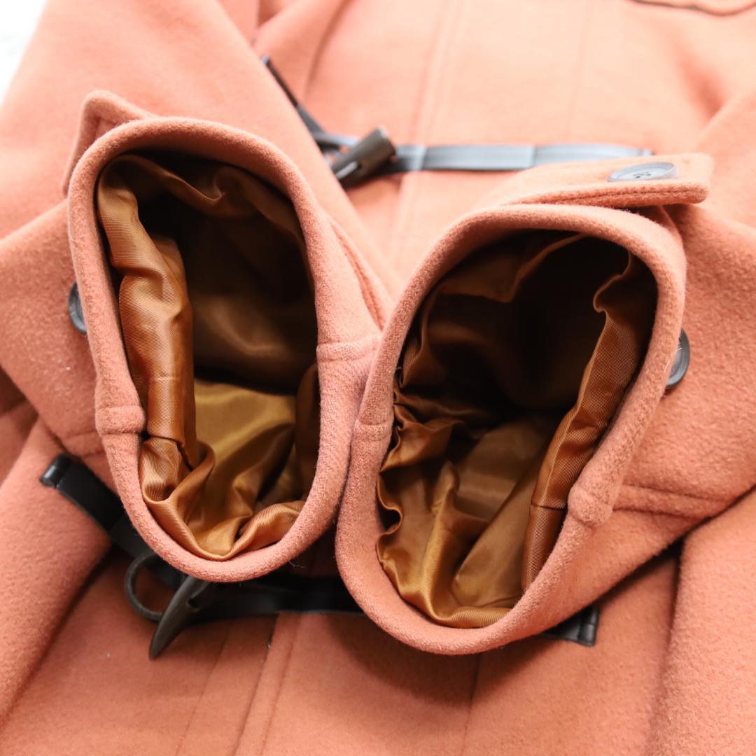 メゾン ピュアウールダブルクロスメルトンプライムオーバーダッフルコートM