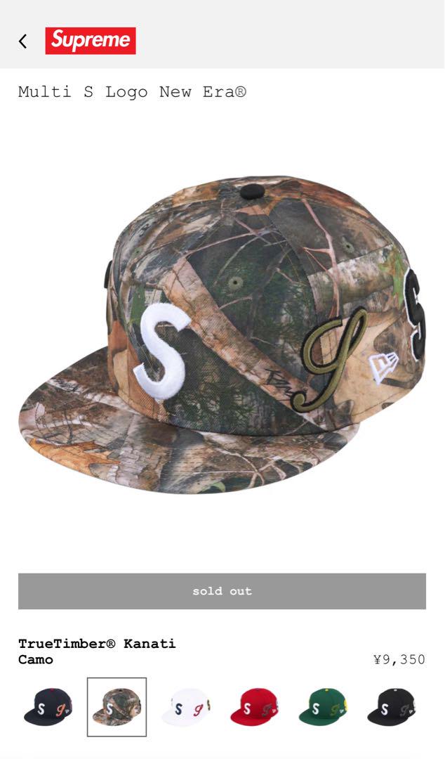 Supreme Multi S Logo New Era® 25SS Week7