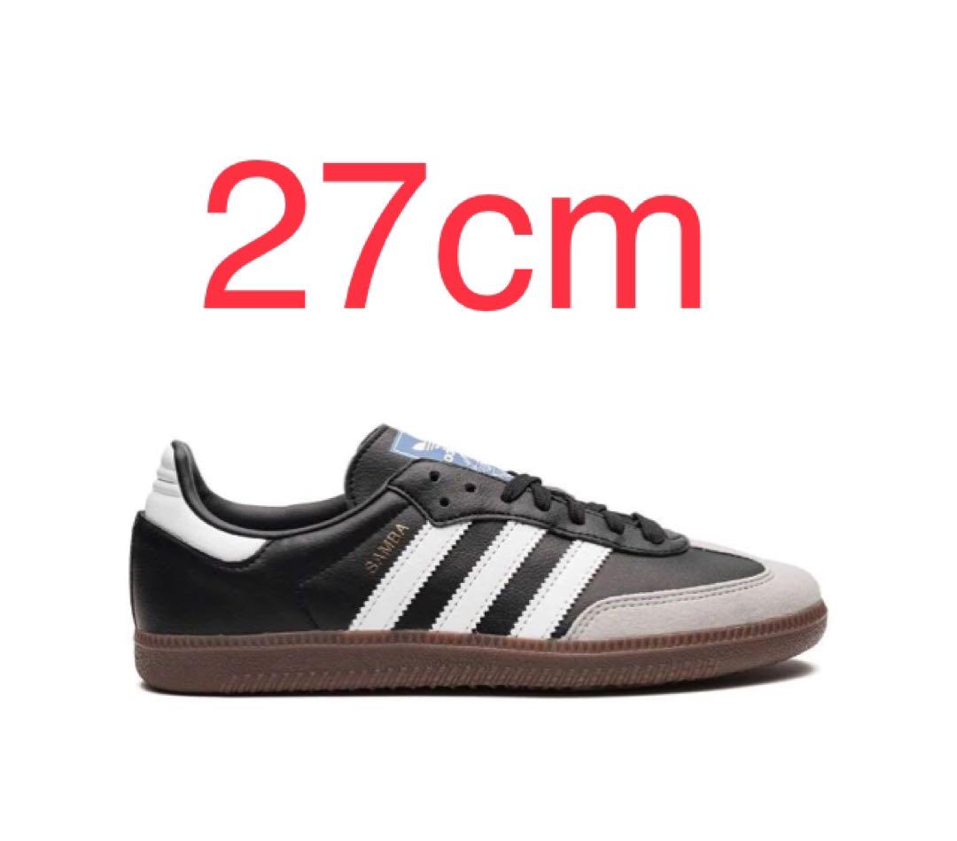 adidas Samba Vegan サンバ　スニーカー　27cm 黒　ブラック Adidas Samba Vegan Shoes Originals Sneakers Shoes Core Black