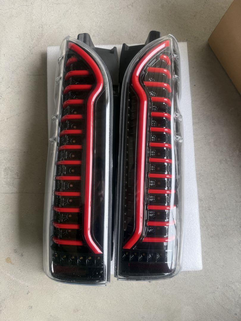 トヨタ ハイエース LEDテールランプ　信玄　シーケンシャルウィンカー