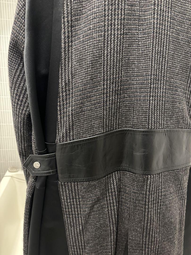 Sacai ウールダブルブレストロングコート