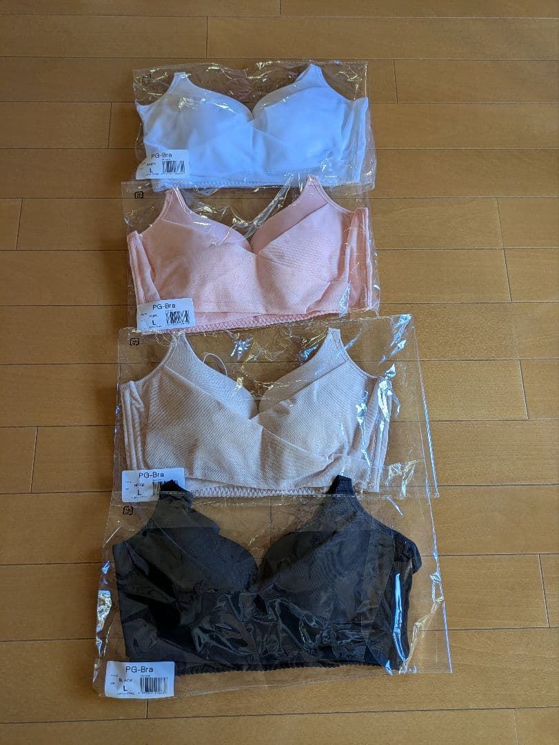 PG-Bra Lサイズ 4色セット