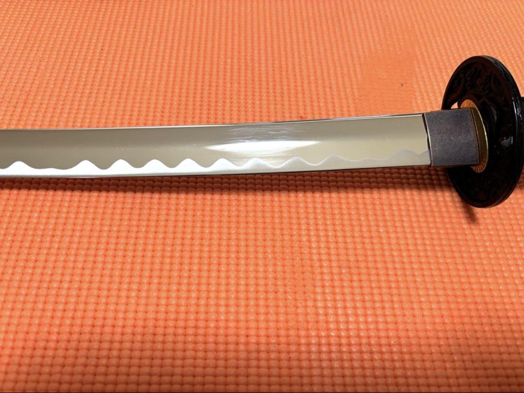 日本刀模造刀　大刀黒石目 箱有り未使用品
