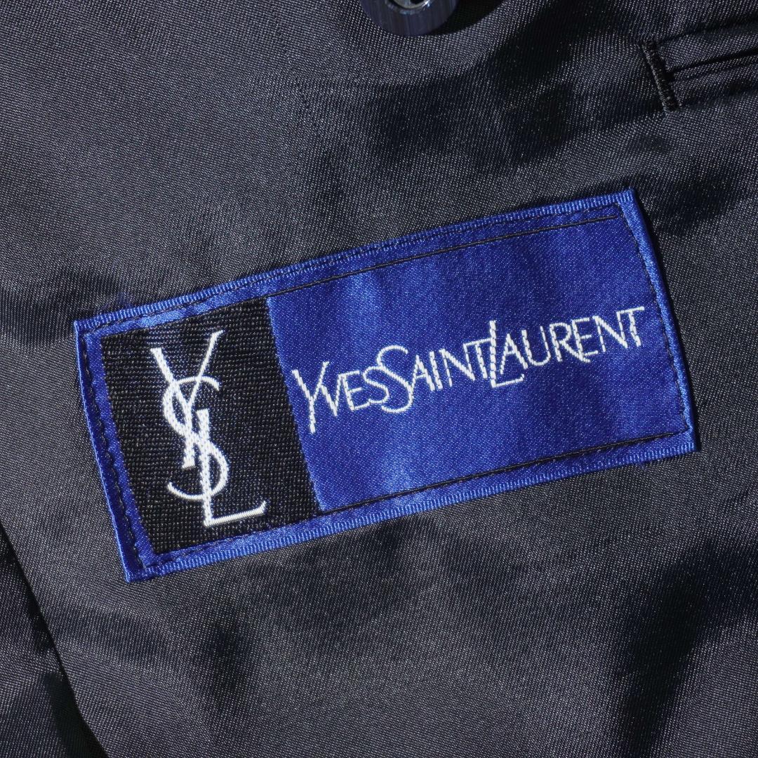 【ラッピング不可】 80s YvesSaintLaurent ストライプ柄セットスーツ/VW501 - メルカリ スーツ