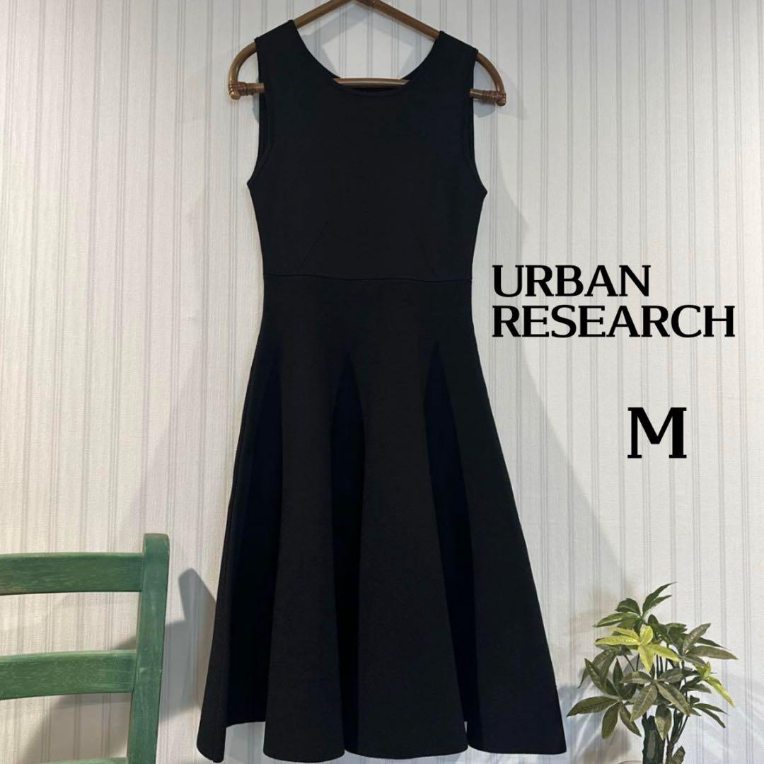 URBAN RESEARCH couture ノースリーブフレアーワンピース
