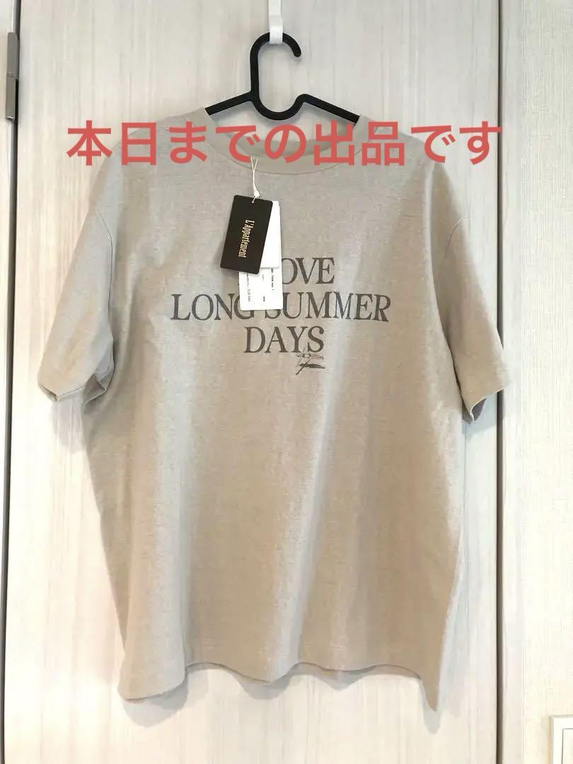 L'AppartementアメリカーナGraphic T-shirt ナチュラル