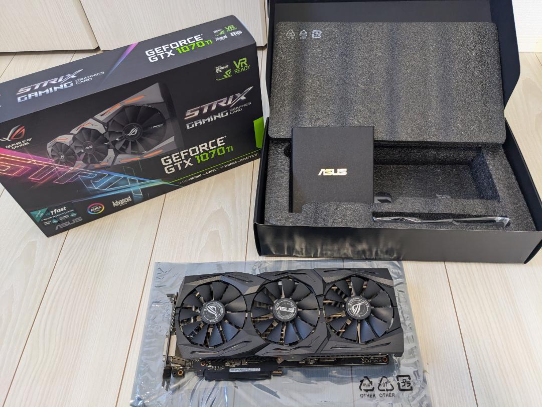 グラフィックボード・グラボ・ビデオカード ROG-STRIX-GTX1070TI-8G-GAMING