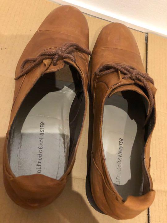 アルフレッドバニスター ビジネス シューズ 革靴 レザー スーツ 貴重