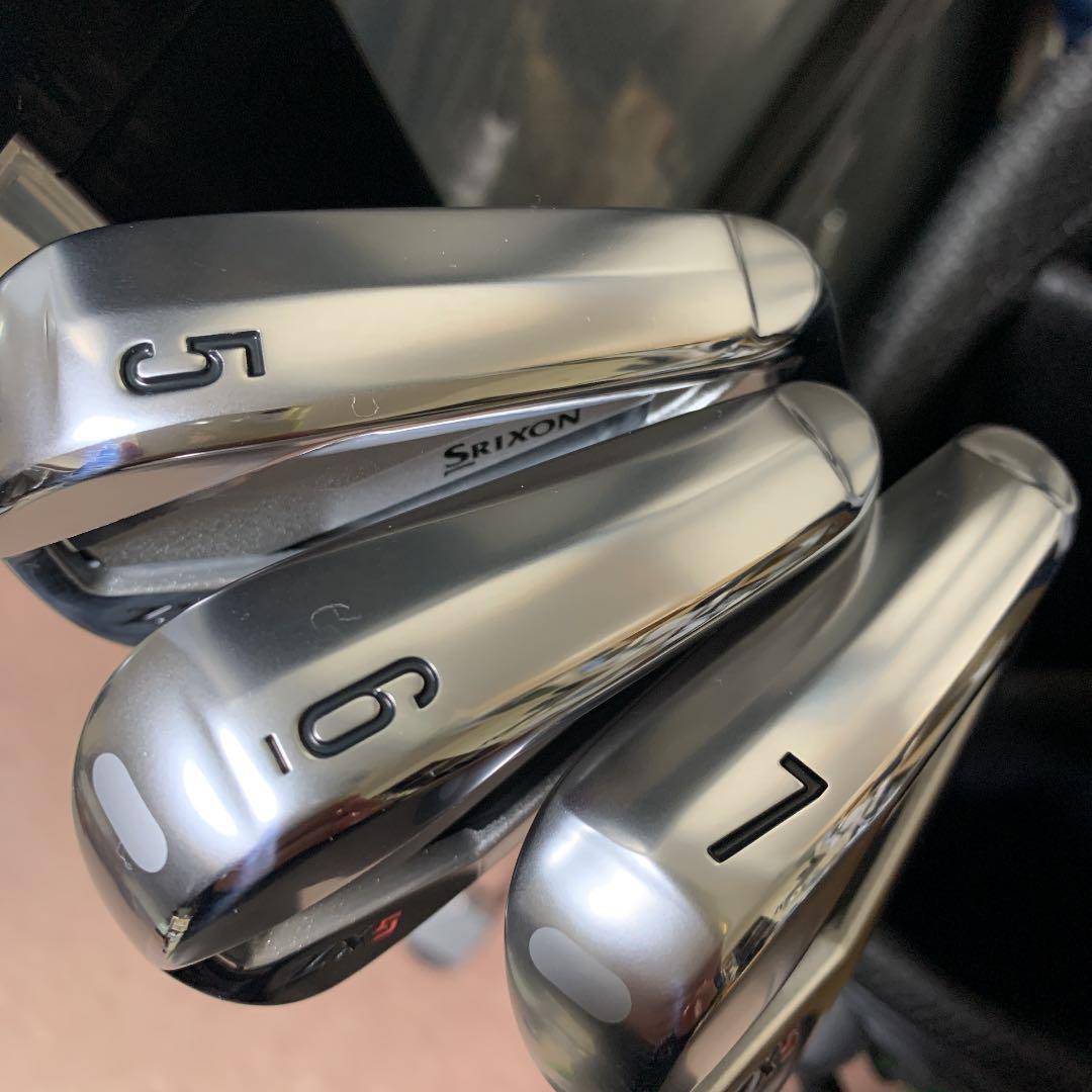 スリクソンZX5アイアン5-PW6本セット