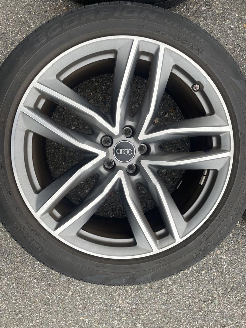 Audi Q7 4M 純正 21インチホイールセット