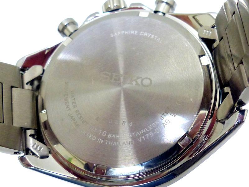 1955極美 セイコー Sシリーズ SBPY165 ソーラークロノグラフ メンズ