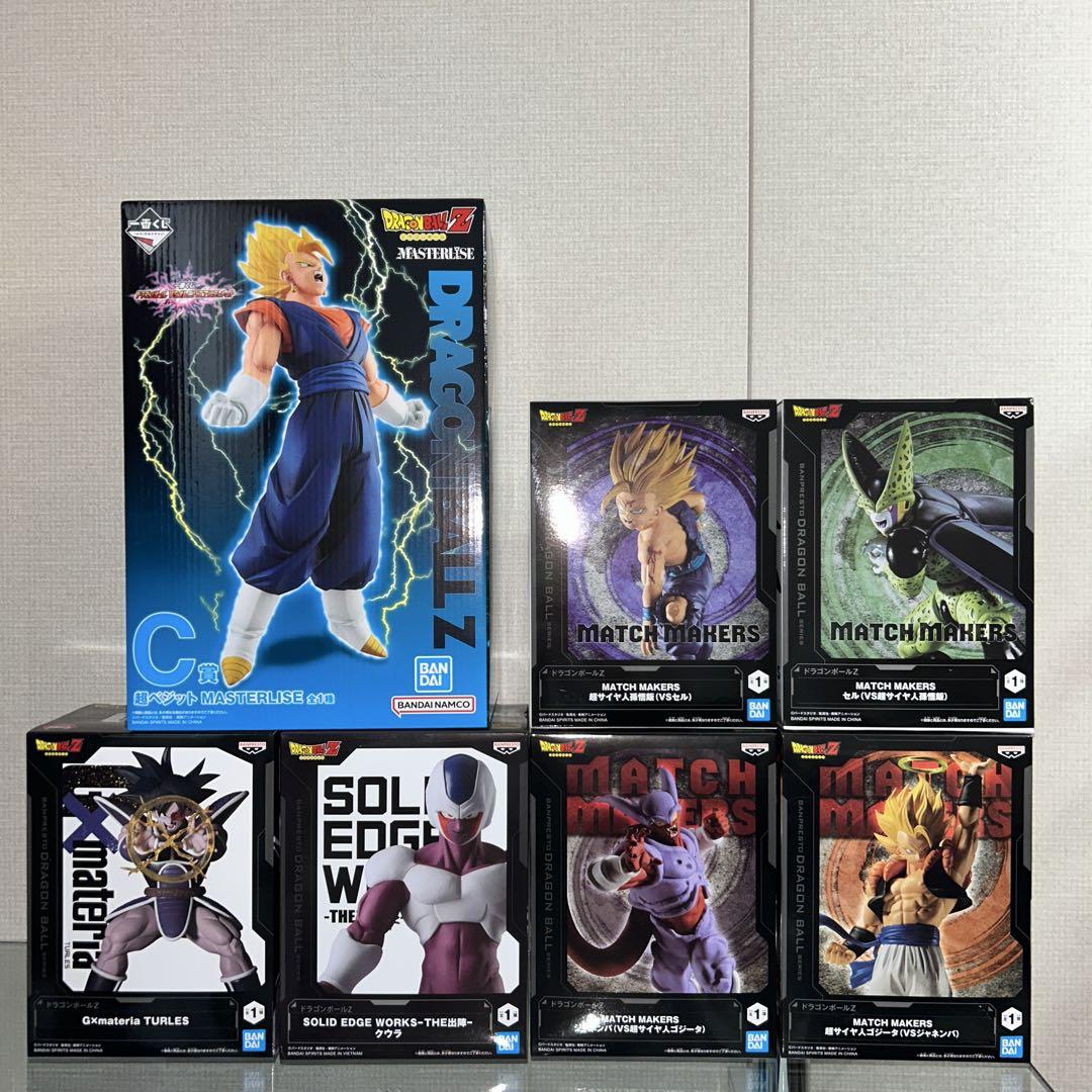 ドラゴンボール　C賞　超ベジット　出陣　超サイヤ人孫悟飯　セル　フィギュア
