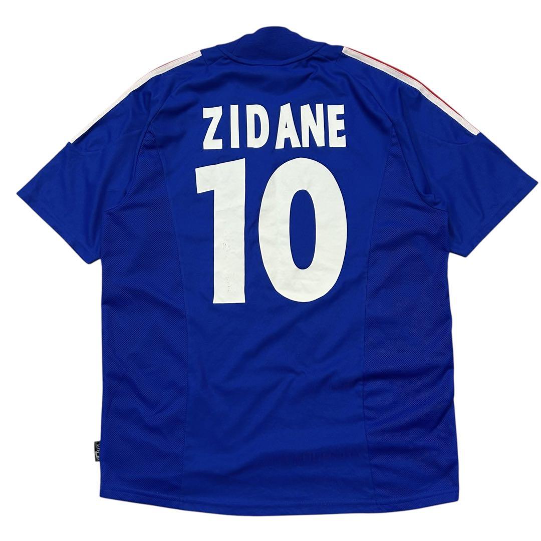 00's adidas製 フランス代表ユニフォーム #10 ZIDANE