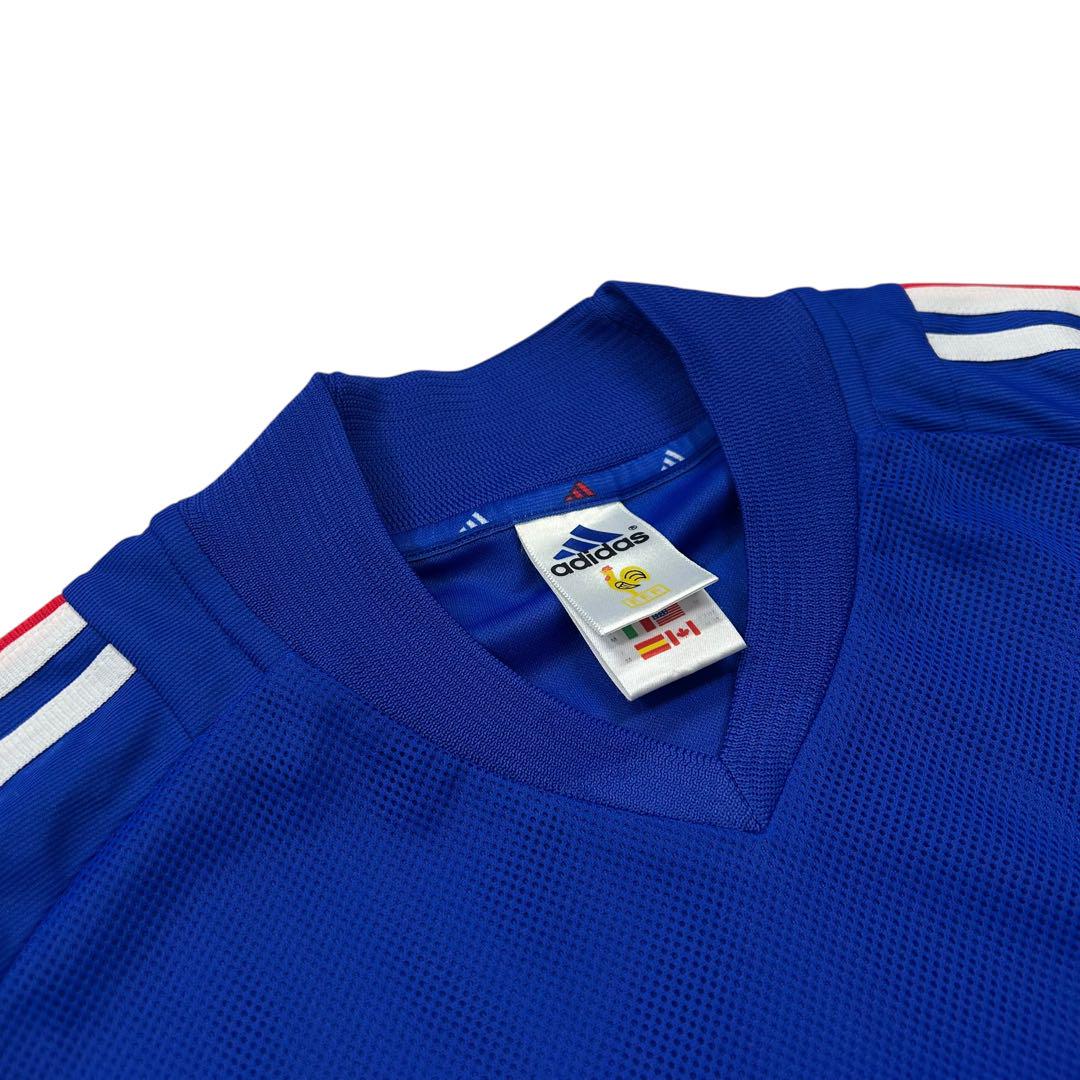 00's adidas製 フランス代表ユニフォーム #10 ZIDANE