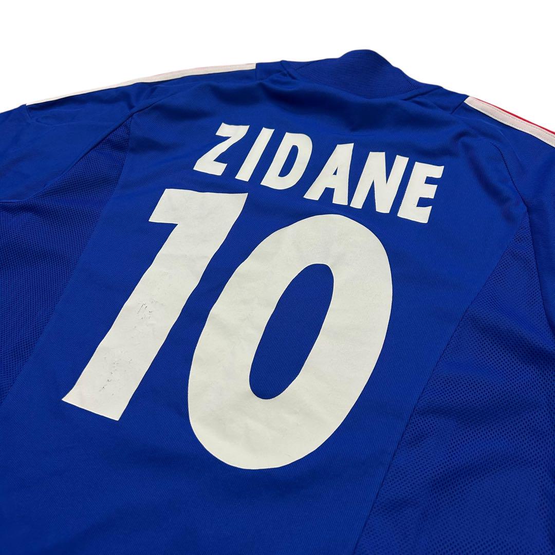 00's adidas製 フランス代表ユニフォーム #10 ZIDANE