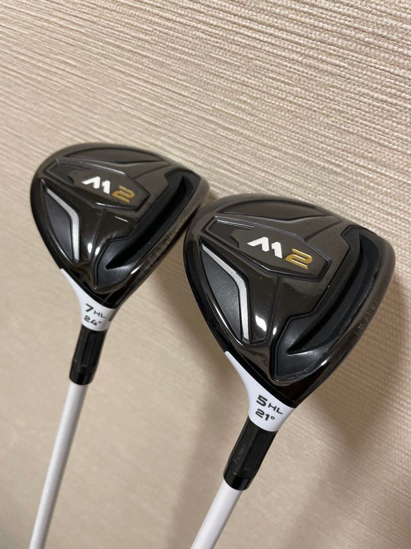 テーラーメイド M2 3本セット　5w 、7w 、5UT レディース　Ｌシャフト テーラーメイド M2 3本セット 5w 、7w 、5UT レディース L