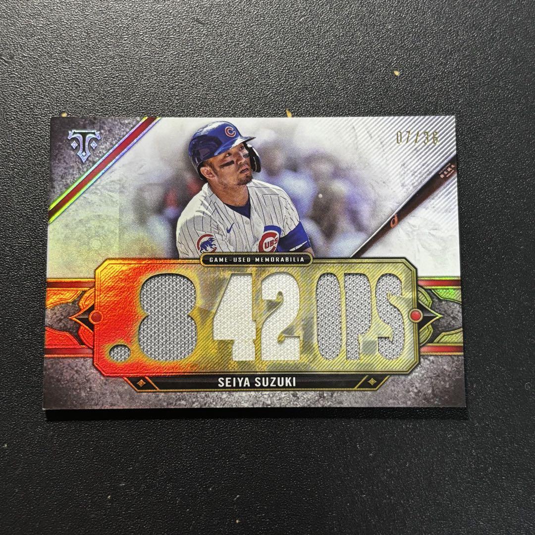 信頼も高い 36枚限定 鈴木誠也2024 Topps Triple Threads レリック - メルカリ その他