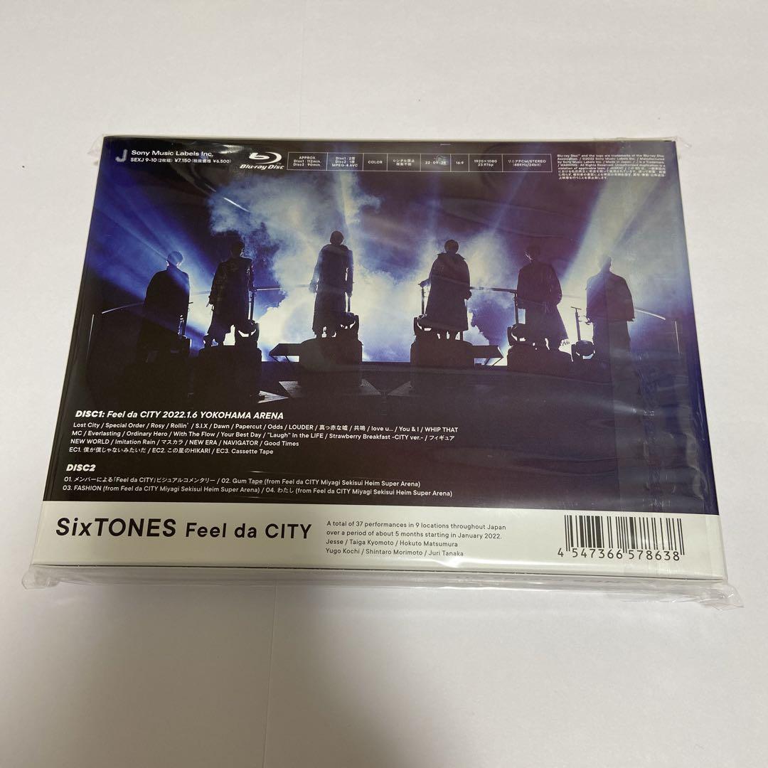 SixTONES Live DVD トンパク CITY 初回盤 セット