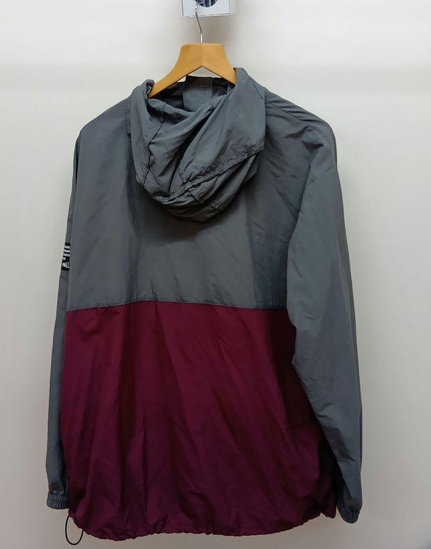 CHALLENGER/PACKABLE NYLON グレー/バーガンディー CHALLENGER/PACKABLE NYLON グレー/バーガンディー