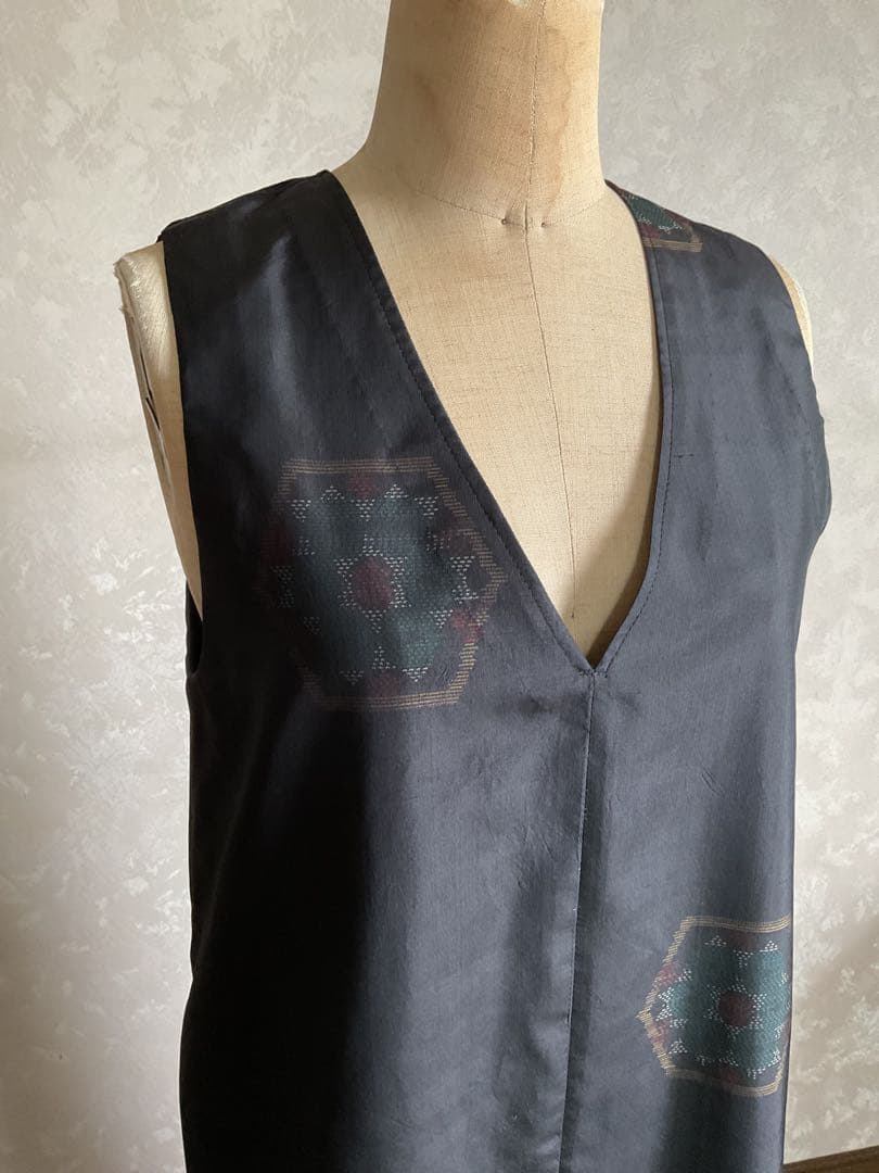 着物リメイクワンピース