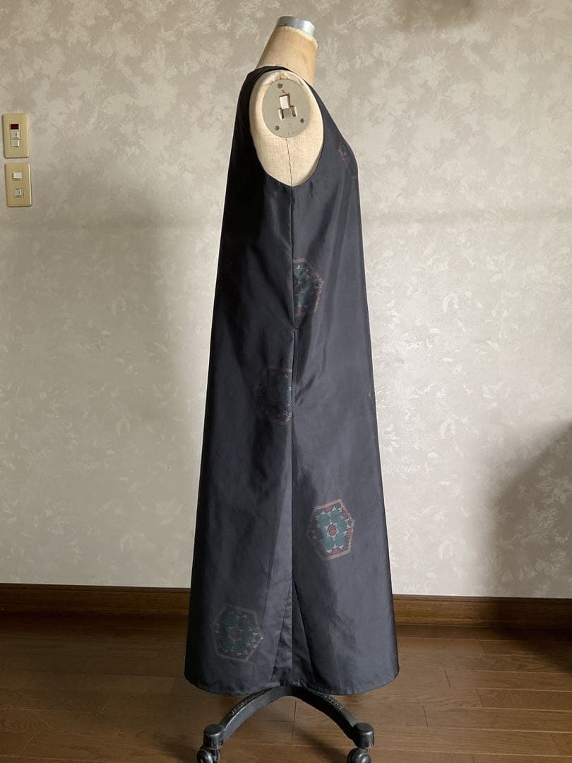 大島紬からジャンバードレス