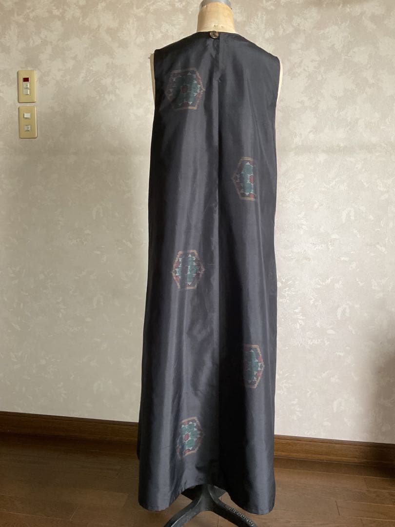 大島紬からジャンバードレス