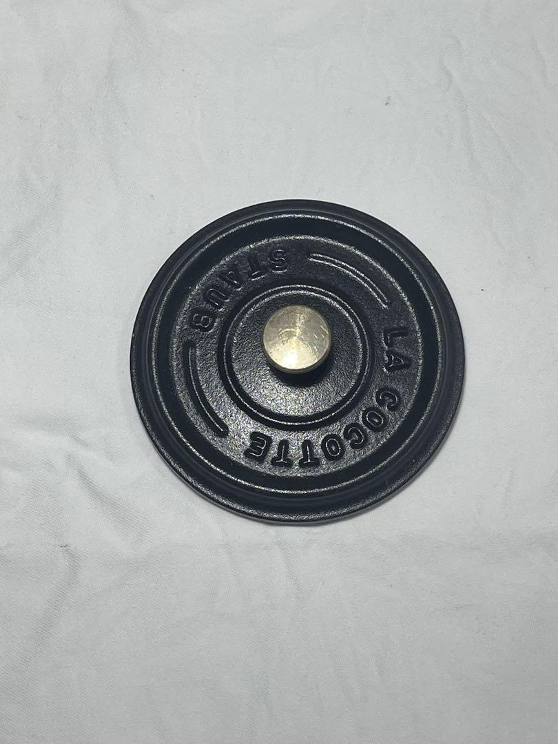 STAUB 鋳鉄 両手鍋 10cm 蓋付き　2個セット