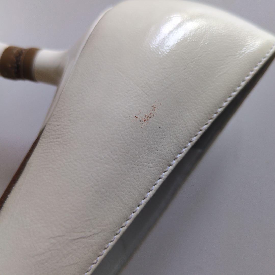 未使用品☆Salvatore Ferragamo ホワイトフラットシューズ